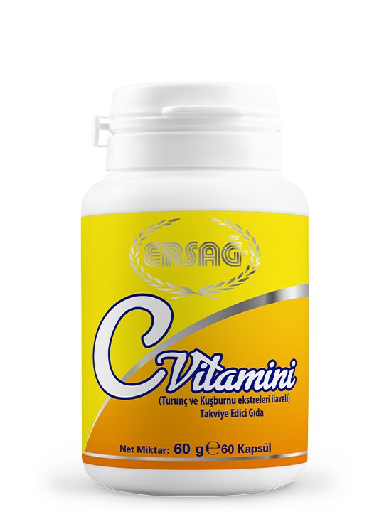 C Vitamini Kapsul (Turunc Ve Kusburnu Ekstreleri ilaveli)