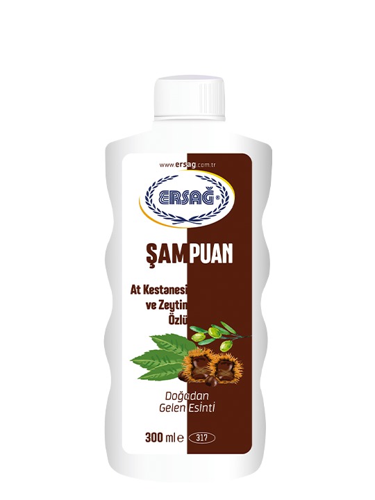 At Kestanesi Ve Zeytin Özlü Şampuan 300 ml