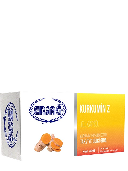 Kurkumin Z Jel Kapsül (Blister Ambalaj)