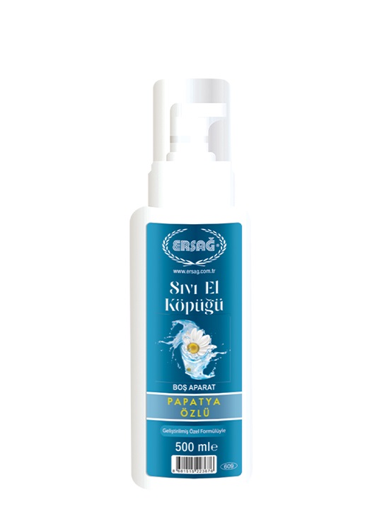 PAPATYA ÖZLÜ SIVI EL KÖPÜĞÜ APARATI 500 ml