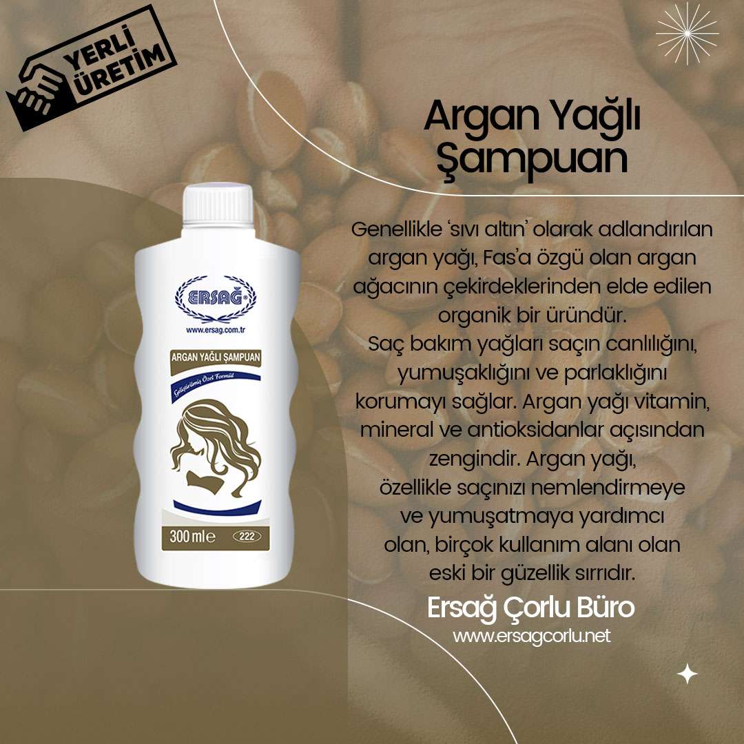 Argan Yağlı Şampuan