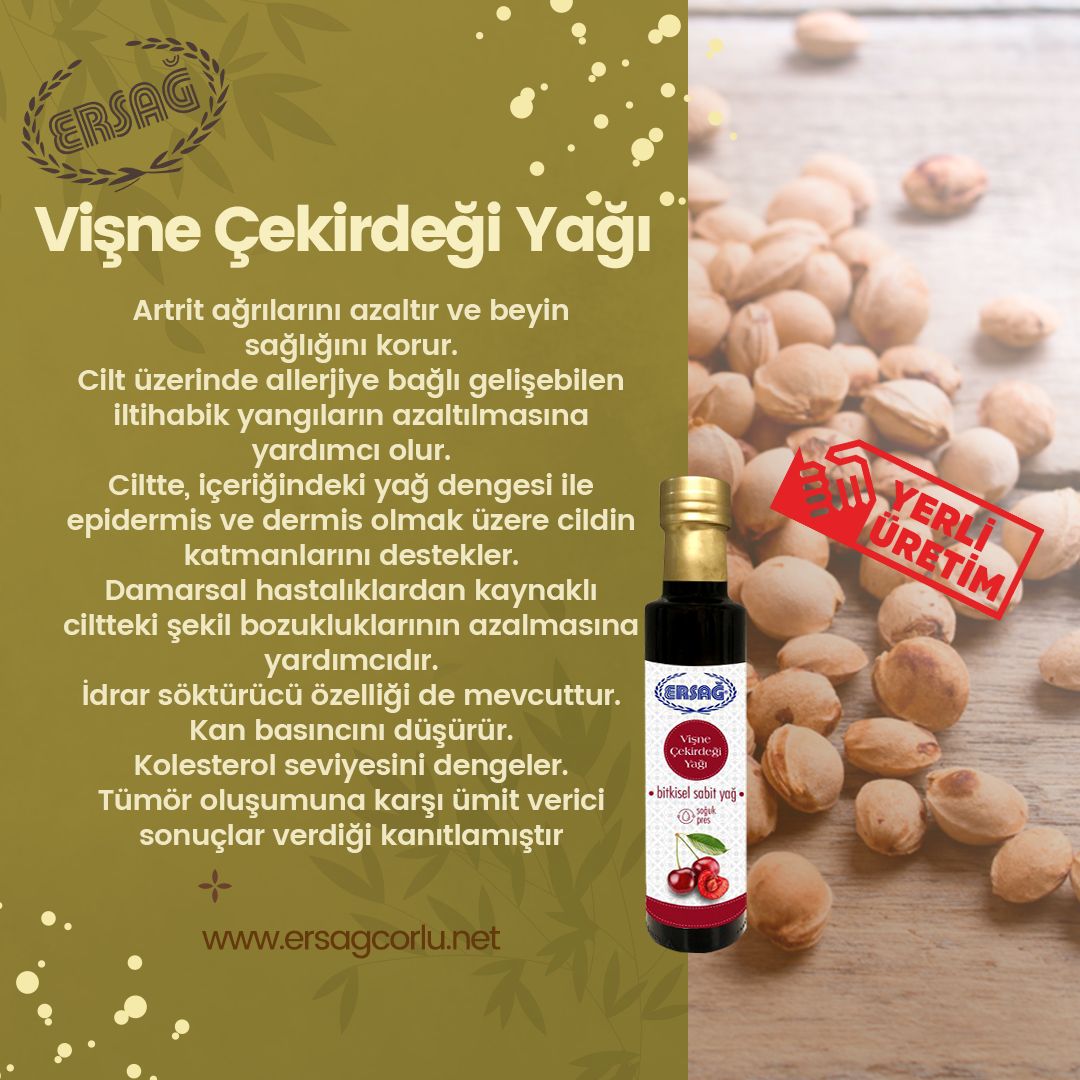 Vişne Çekirdeği Yağı Faydaları Nelerdir?